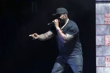 50 Cent Performs At Budweiser Stage