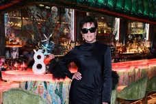 Kris Jenner Stops By To See The 818 Tequila Display At The Mayfair Supper Club At Bellagio Resort &amp; Casino