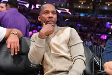 Celebrities At The Los Angeles Lakers Game
