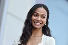 Zoe Saldana Honored With A Star On The Hollywood Walk Of Fame