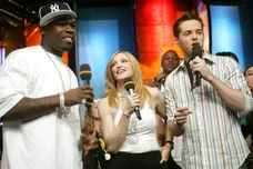 Madonna, 50 Cent and Damien Fahey