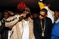 Jay-Z Hosts a Party at the Velvet Room