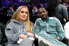 Celebrities At The Los Angeles Lakers Game