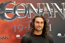 Jason Momoa attends 'Conan The Barbarian' Photocall in Madrid