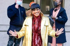 Celebrity Sightings In New York City - December 14, 2021