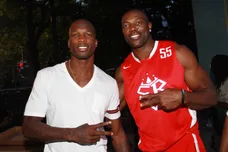Ochocinco &amp; Terrell Owens  Attend The Entertainers Basketball Classic