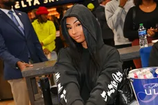 Celebrities Attend Washington Wizards v Atlanta Hawks