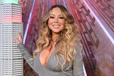 Mariah Carey Lights The Empire State Building In Celebration Of The 25th Anniversary Of "All I Want For Christmas Is You"