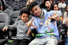 Celebrities At The Los Angeles Clippers Game