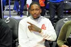 Celebrities At The Los Angeles Clippers Game
