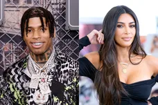 NLE Choppa and Kim Kardashian