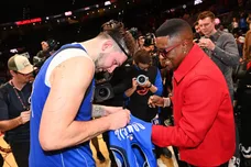 Celebrities Attend Dallas Mavericks v Atlanta Hawks