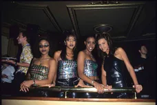 Destiny's Child photocall at the Fashion Cafe