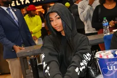 Celebrities Attend Washington Wizards v Atlanta Hawks