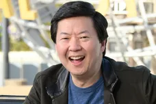 Emily Estefan, Akbar Gbaja-Biamila And Ken Jeong Visit "Extra"