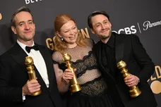 US-ENTERTAINMENT-FILM-TELEVISION-GOLDEN-GLOBES-PRESS ROOM