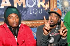 Travis Scott Hosts Amora Lounge