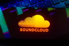 In this photo illustration the streaming service logo