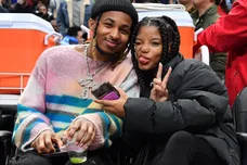 Celebrities At The Los Angeles Clippers Game