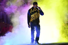 Celebrities At The Los Angeles Lakers Game