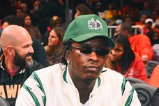 Celebrities Attend Golden State Warriors v Atlanta Hawks