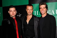 Joey Lawrence Celebrates 36th Birthday with Brothers Matthew and Andrew at Chateau Nightclub &amp; Gardens in Las Vegas