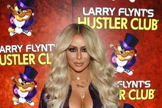 Aubrey O'Day Hosts New Year's Eve at Hustler Club Las Vegas