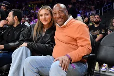 Celebrities At The Los Angeles Lakers Game