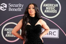 2021 American Music Awards Red Carpet Roll-Out With Host Cardi B
