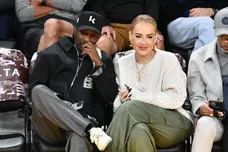 Celebrities At The Los Angeles Lakers Game
