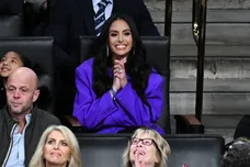 Celebrities At The Los Angeles Lakers Game