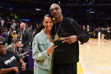Celebrities At The Los Angeles Lakers Game