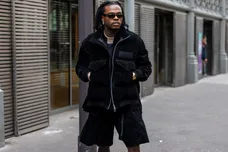 Street Style - Paris Fashion Week - Menswear Fall/Winter 2024/2025 - Day Six