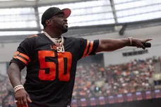 50 Cent Performs At BC Place