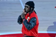 Celebrities Attend Boston Celtics v Atlanta Hawks