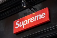 Fashion Label Supreme In London