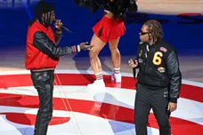 Celebrities Attend Boston Celtics v Atlanta Hawks