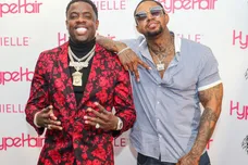 Kendra Robinson &amp; Yung Joc Of "Love &amp; Hip Hop: Atlanta" Celebrate Hype Hair Magazine Cover