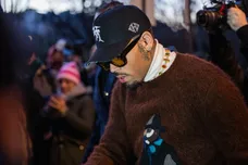 Celebrity Sightings - Paris Fashion Week - Menswear Fall/Winter 2024/2025 - Day Three