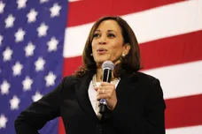 Democratic Presidential Candidate Kamala Harris Holds Town Hall In New Hampshire