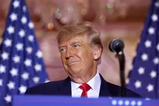 Former U.S. President Donald Trump  Makes An Announcement At His Florida Home