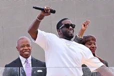 New York City Mayor Presents Sean "Diddy" Combs With Keys To The City