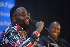 Rick Ross Promotes His New Book "Rick Ross Hurricanes: A Memoir"