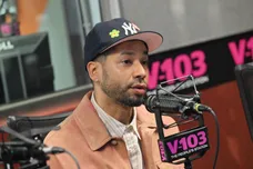 Celebrities Visit V-103 Atlanta