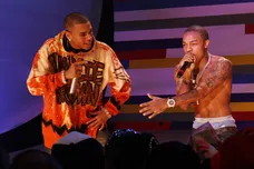 Chris Brown and Bow Wow Visit BET's 106 &amp; Park - December 18, 2006