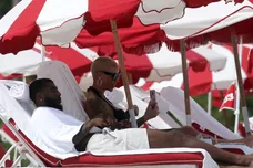 Celebrity Sightings In Miami Beach - September 18, 2024