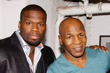 50 Cent &amp; Kanye West Visit Broadway's "Mike Tyson: Undisputed Truth" - July 31, 2012