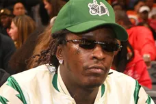 Celebrities Attend Golden State Warriors v Atlanta Hawks