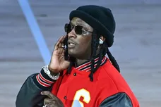 Celebrities Attend Boston Celtics v Atlanta Hawks