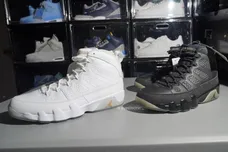 Drake-OVO-Air-Jordan-9-White-Black-Samples